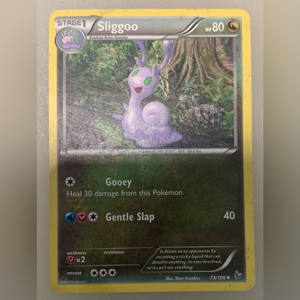 Pokemon Card - Goomy Holographic